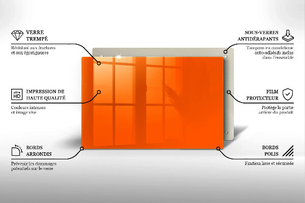 Worktop saver Orange color