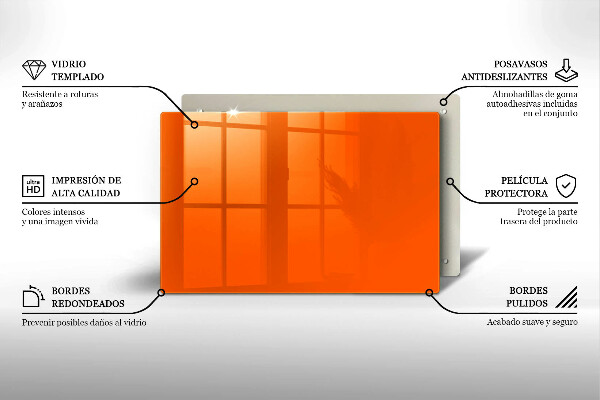 Worktop saver Orange color