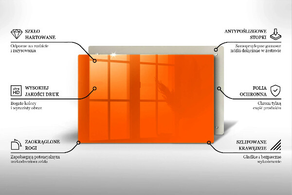 Worktop saver Orange color