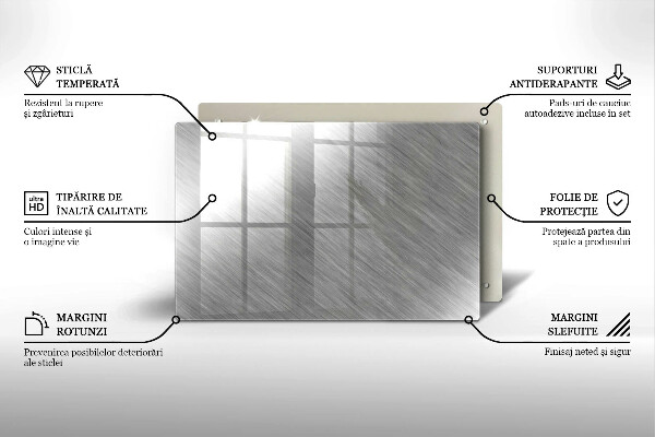 Worktop saver Metal texture background