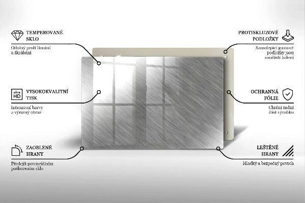 Worktop saver Metal texture background