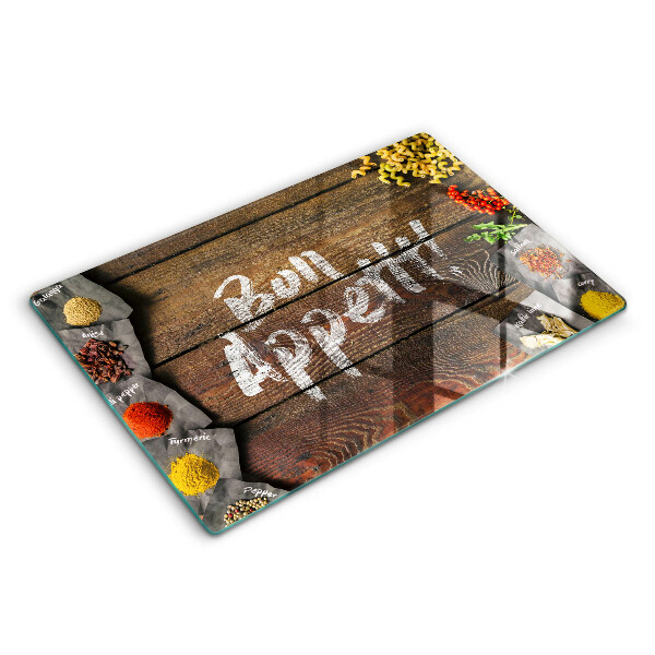 Worktop saver Boards inscription Bon Appetit