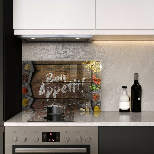 Worktop saver Boards inscription Bon Appetit