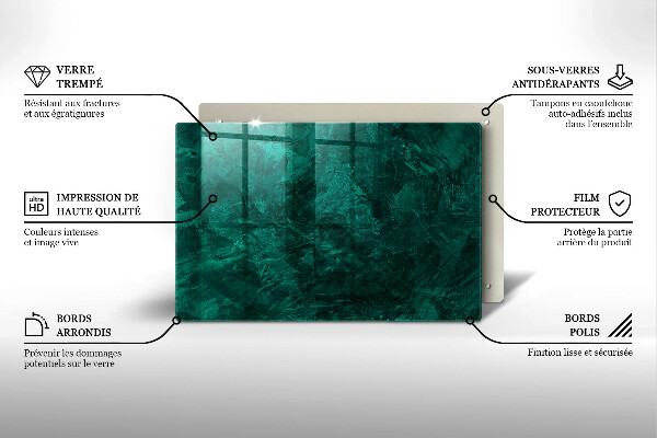 Induction hob protector Stone background texture