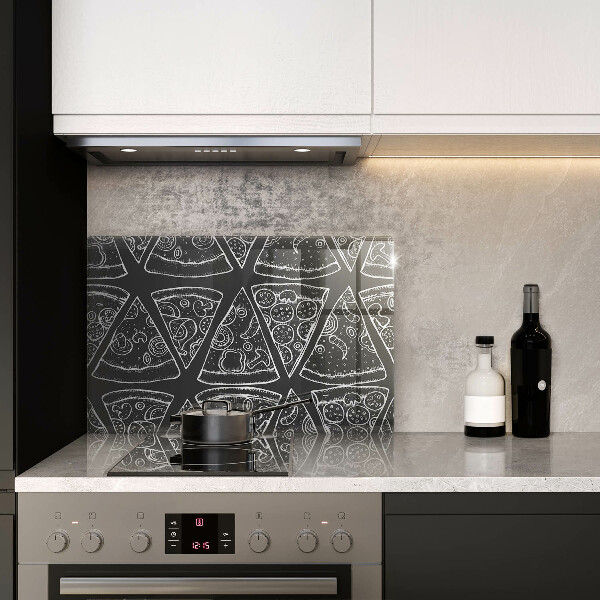 Induction hob protector Pizza illustration