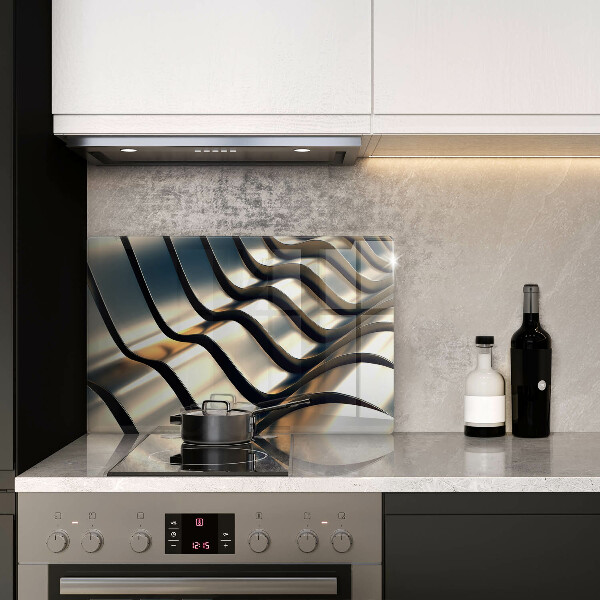 Induction hob protector 3D metal shapes