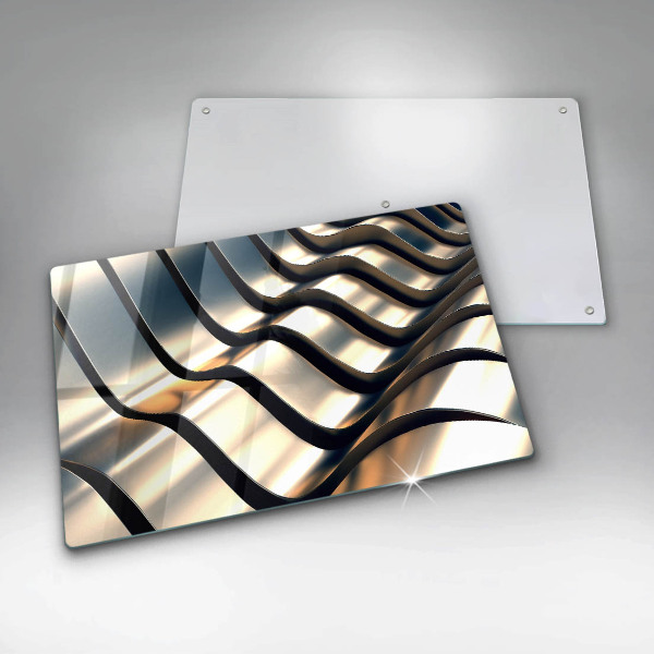 Induction hob protector 3D metal shapes