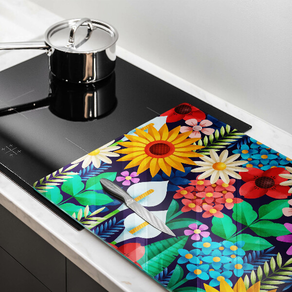 Worktop saver Illustration meadow flowers