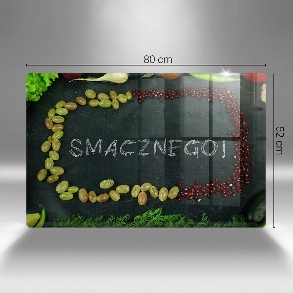 Induction hob protector The inscription Tasty!