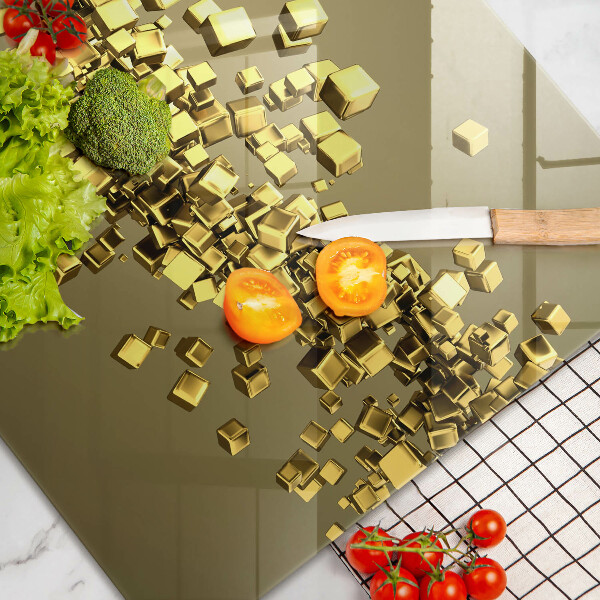 Induction hob cover Abstraction 3D geometry