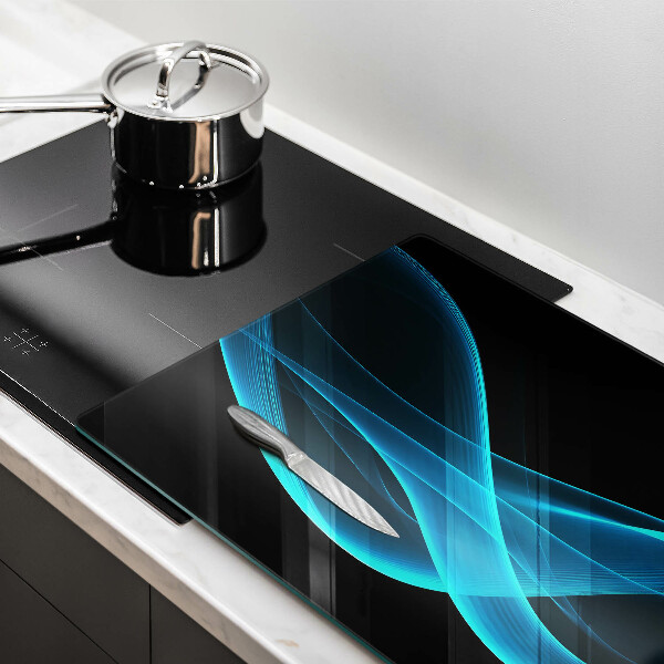 Worktop saver Blue abstraction