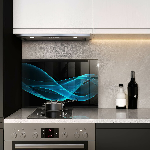 Worktop saver Blue abstraction