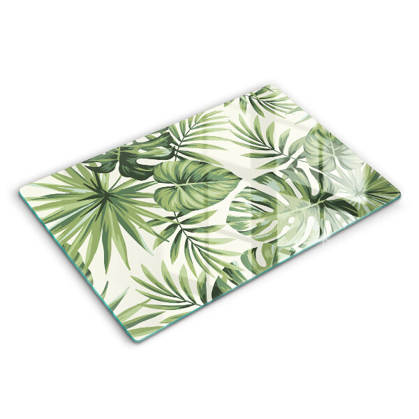 Worktop saver Illustration of the Monstera leaves