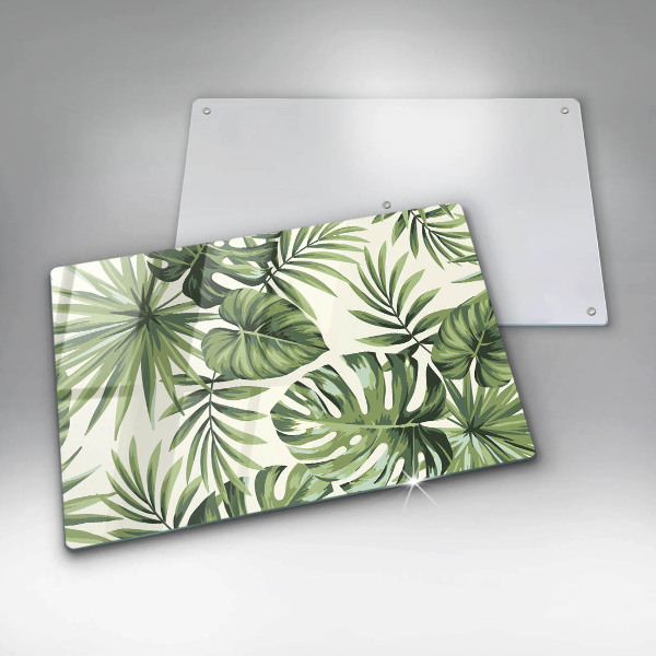 Worktop saver Illustration of the Monstera leaves