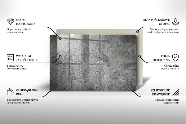 Worktop saver Concrete stone texture