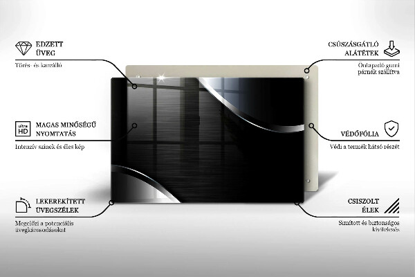 Induction hob cover Metal abstraction