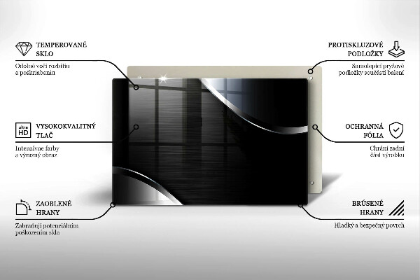Induction hob cover Metal abstraction