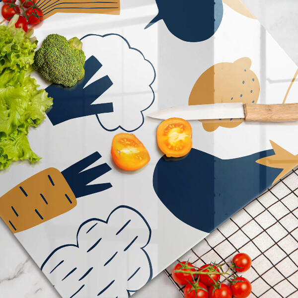 Worktop saver Food illustration