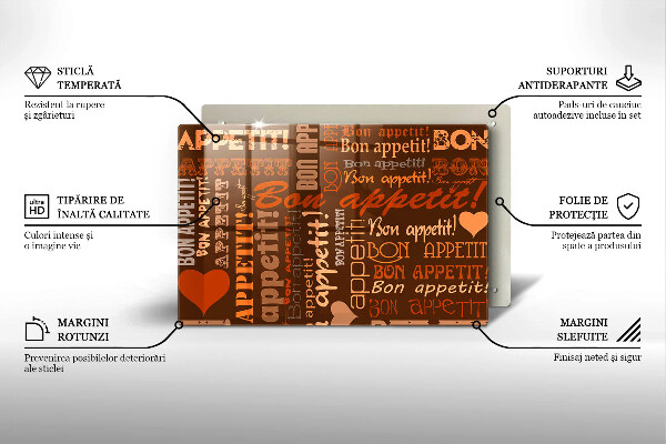 Worktop saver Text Bon Appetit