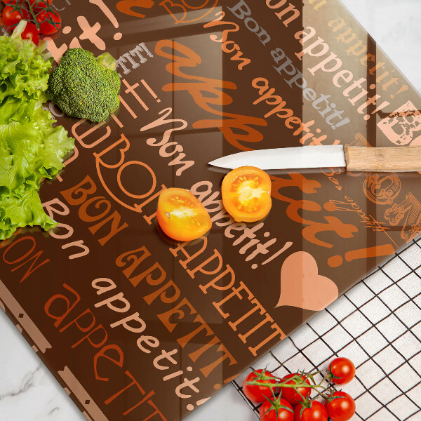 Worktop saver Text Bon Appetit