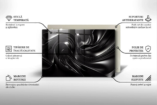 Worktop saver Black mass abstraction