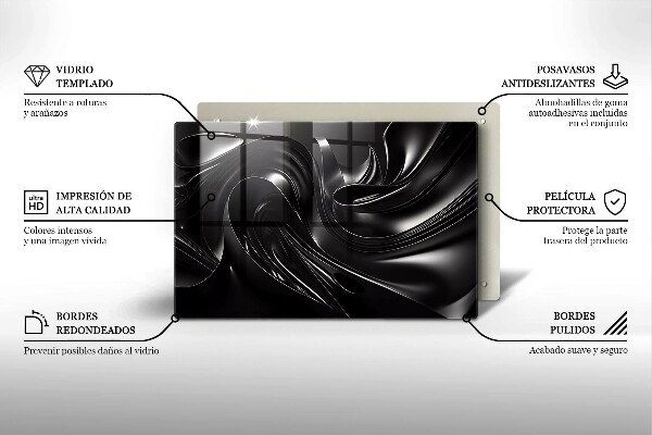 Worktop saver Black mass abstraction