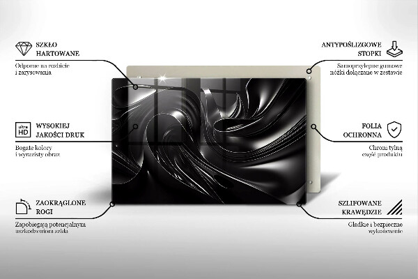 Worktop saver Black mass abstraction