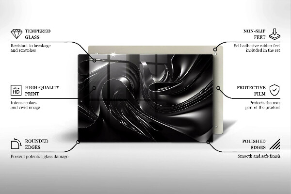 Worktop saver Black mass abstraction