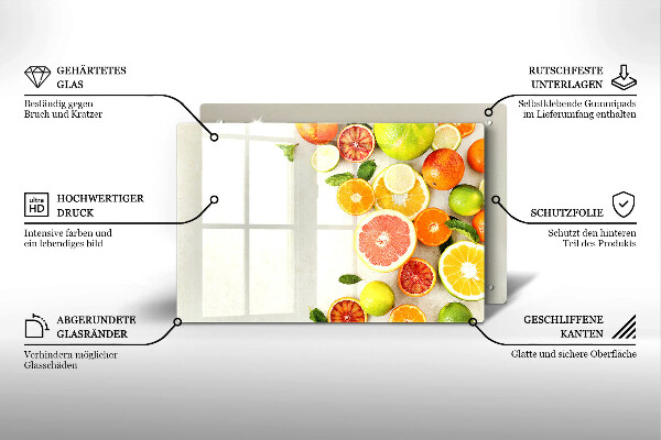 Worktop saver Fruits citruses
