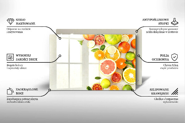 Worktop saver Fruits citruses