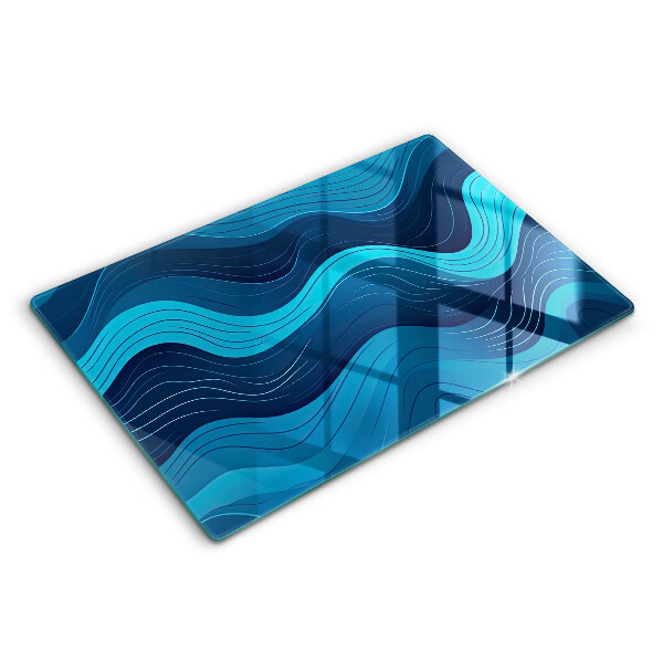 Worktop saver Abstract waves