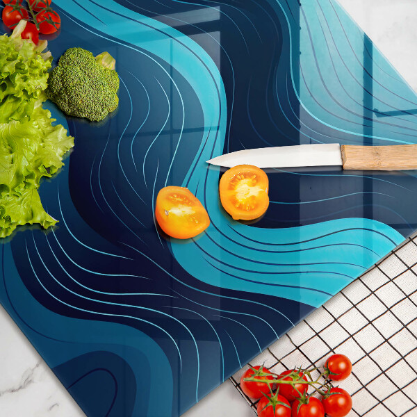 Worktop saver Abstract waves