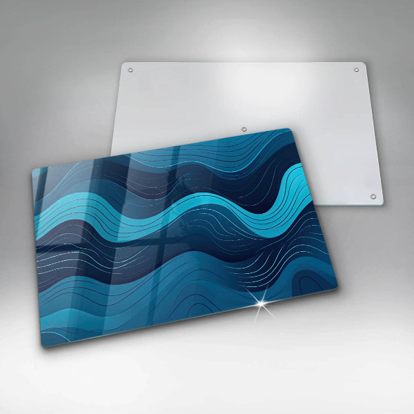 Worktop saver Abstract waves