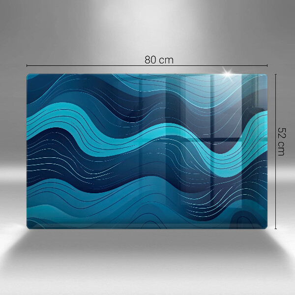 Worktop saver Abstract waves