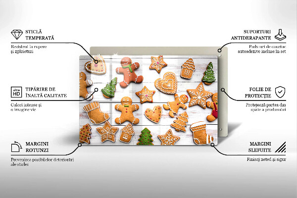 Worktop saver Christmas gingerbread