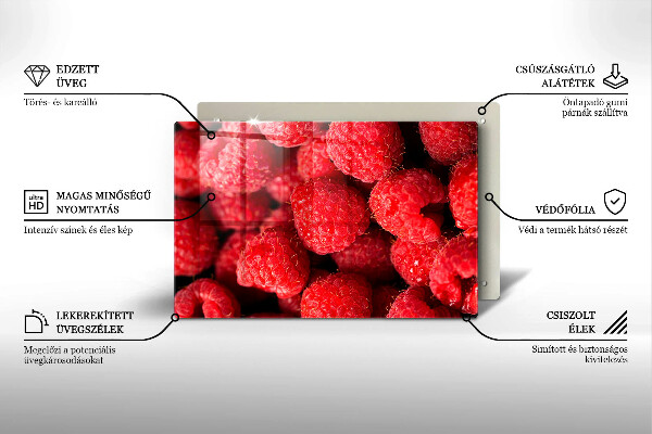Worktop saver Raspberry fruit