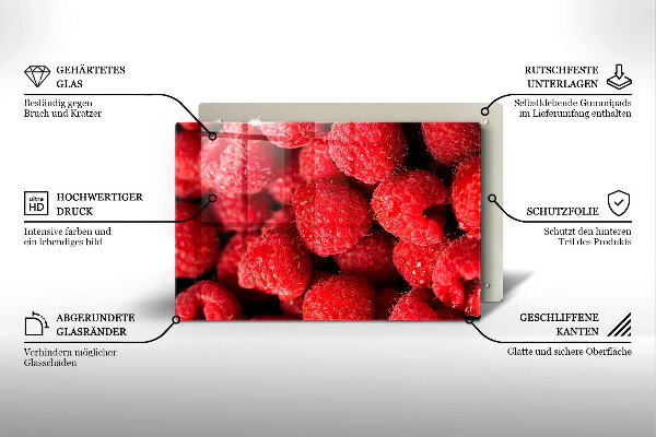 Worktop saver Raspberry fruit