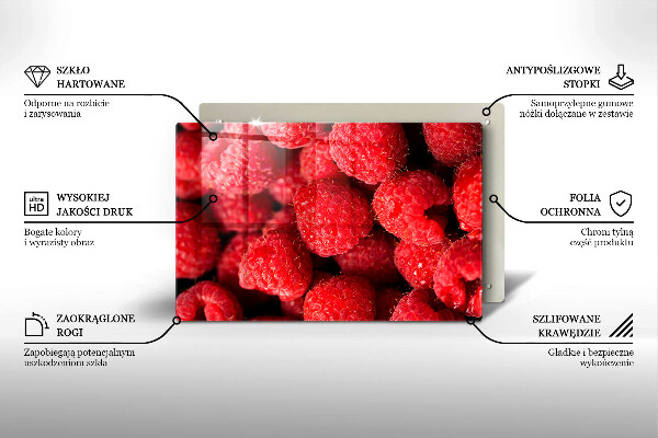 Worktop saver Raspberry fruit
