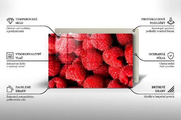 Worktop saver Raspberry fruit