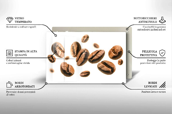 Worktop saver Coffee beans