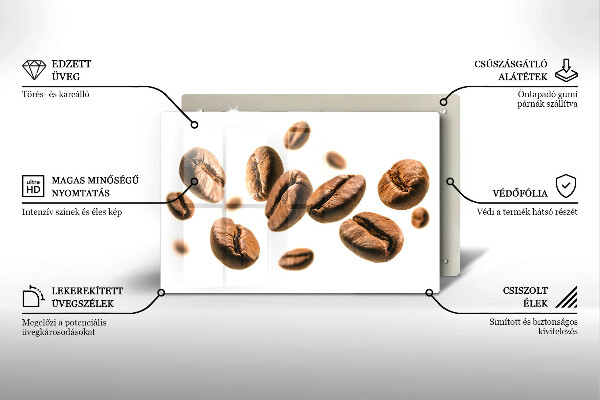 Worktop saver Coffee beans