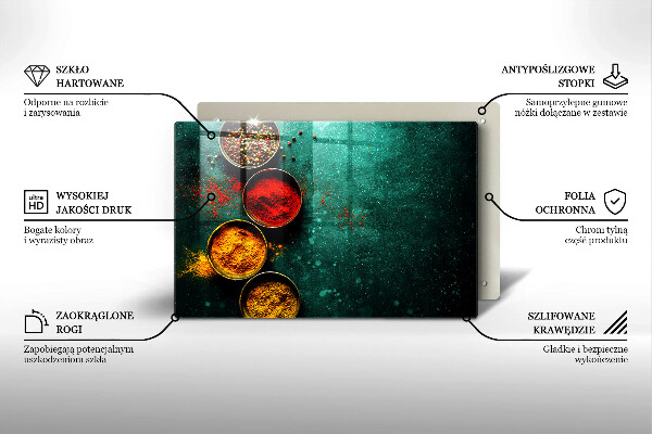 Work surface savers Oriental spices