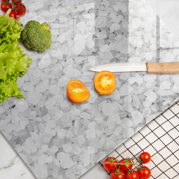 Work surface savers Salt crystals