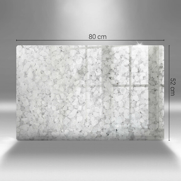 Work surface savers Salt crystals