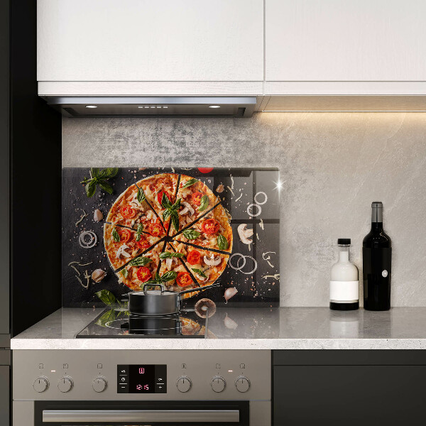 Work surface savers Pizza with mushrooms