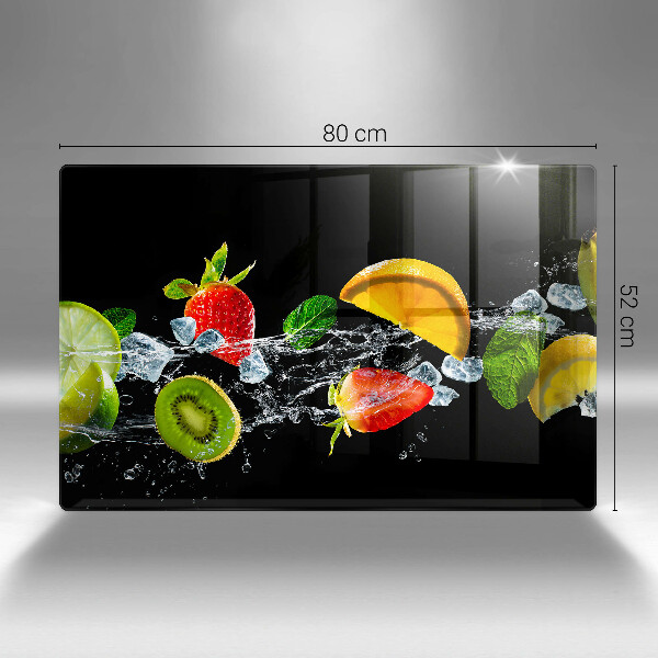 Work surface savers Fruits in water