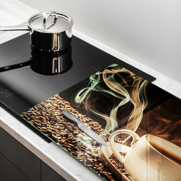 Work surface savers Cup and coffee beans