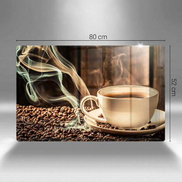 Work surface savers Cup and coffee beans