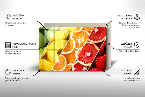 Worktop saver Colorful fruits