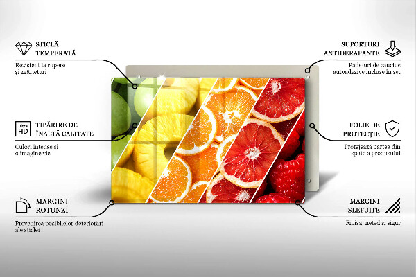 Worktop saver Colorful fruits